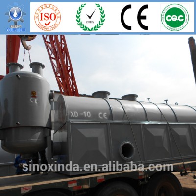 5ton to 10 ton pyrolysis oil re-refined production line for recycling waste engine oil and crude oil