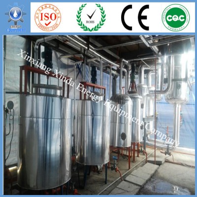 2015 New Energy waste rice husk to biodiesel equipment