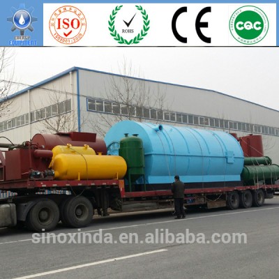 China supplier wastes recycling equipment tire pyrolysis to fuel energy machinery